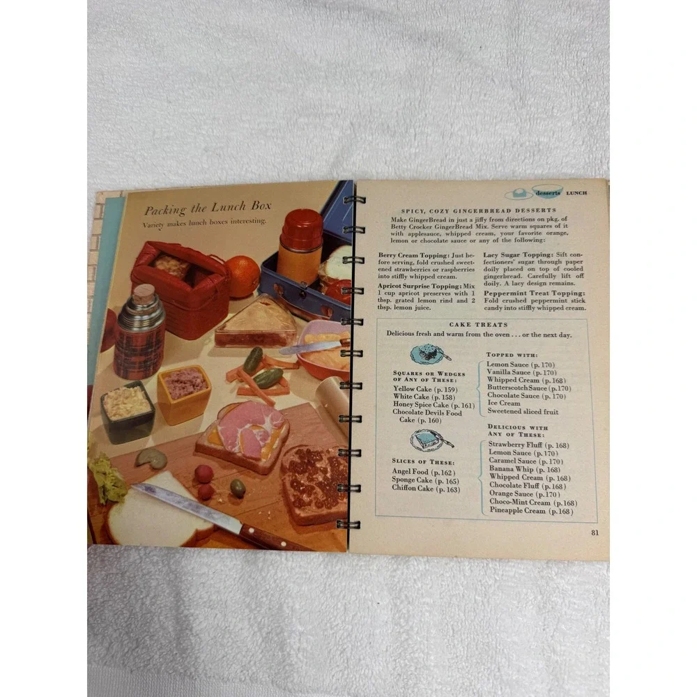 Betty Crocker Good and Easy Cook Book 1954 First Edition 4th printing spiral
